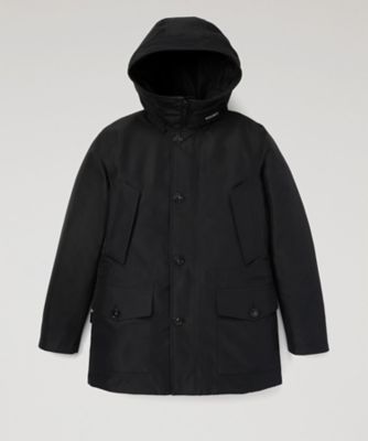 WOOLRICH (Men)/ウールリッチ ダウンパーカ　ＧＴＸ　ＭＯＵＮＴＡＩＮ　ＰＡＲＫＡ　ＯＦＦ　ＢＬＡＣＫ　ＷＯＯＵ０７２８